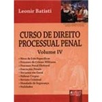 Ficha técnica e caractérísticas do produto Livro - Curso de Direito Processual Penal, V.4