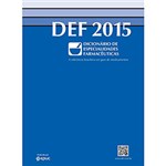 Ficha técnica e caractérísticas do produto Livro - DEF 2015