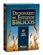 Ficha técnica e caractérísticas do produto Livro Dicionário de Estudos Bíblicos Rideel - Editora Rideel
