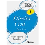 Ficha técnica e caractérísticas do produto Livro - Direito Civil - Parte Geral - Coleção Sinopses Jurídicas - Vol. 1