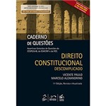 Ficha técnica e caractérísticas do produto Livro - Direito Constitucional Descomplicado: Caderno de Questões