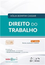 Ficha técnica e caractérísticas do produto Livro - Direito do Trabalho - Cassar - Método
