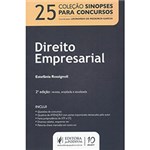 Ficha técnica e caractérísticas do produto Livro - Direito Empresarial - Coleção Sinopses para Concursos - Volume 25