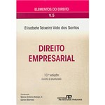 Ficha técnica e caractérísticas do produto Livro - Direito Empresarial Vol. 5 - Elementos do Direito