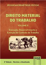 Ficha técnica e caractérísticas do produto Livro - Direito Material do Trabalho - Volume II
