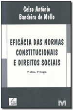Ficha técnica e caractérísticas do produto Livro - Eficácia das Normas Constitucionais e Direitos Sociais - 1 Ed./2015