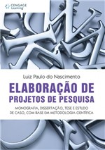 Ficha técnica e caractérísticas do produto Livro - Elaboração de Projetos de Pesquisa