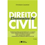 Ficha técnica e caractérísticas do produto Livro - Elementos de Direito Civil