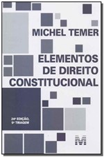 Ficha técnica e caractérísticas do produto Livro - Elementos de Direito Constitucional - 24 Ed./2017