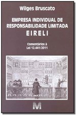Ficha técnica e caractérísticas do produto Livro - Empresa Individual de Responsabilidade Limitada EIRELI - 1 Ed./2016