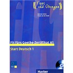Ficha técnica e caractérísticas do produto Livro - Fit Fürs Goethe-Zertifikat A1 - Start Deutsch 1 - Lehrbuch - Tipps Und Übungen