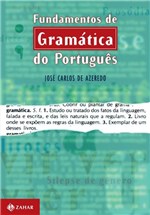 Ficha técnica e caractérísticas do produto Livro - Fundamentos de Gramática do Português
