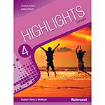 Livro - Highlights 4: Student's Book And Workbook