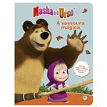 Livro Infantil e 4 Quebra-cabeças - Masha e o Urso - a Vassoura Mágica - Ciranda Cultural