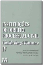 Ficha técnica e caractérísticas do produto Livro - Instituições de Direito Processual Civil - Vol. 4 -4 Ed./2019