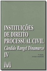 Ficha técnica e caractérísticas do produto Instituições de Direito Processual Civil - Vol.4 - Malheiros Editores