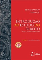Ficha técnica e caractérísticas do produto Livro - Introdução ao Estudo do Direito - Técnica, Decisão, Dominação