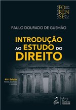 Ficha técnica e caractérísticas do produto Livro - Introdução ao Estudo do Direito - Gusmão - Forense