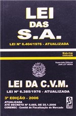 Ficha técnica e caractérísticas do produto Livro - Lei das S.A