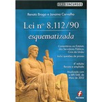 Ficha técnica e caractérísticas do produto Livro - Lei Nº 8.112/90 Esquematizada - Série Concursos