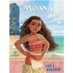 Ficha técnica e caractérísticas do produto Livro: Ler e Colorir Médio - Moana um Mar de Aventuras