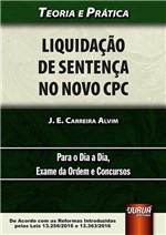 Ficha técnica e caractérísticas do produto Livro - Liquidação de Sentença no Novo CPC