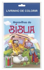 Ficha técnica e caractérísticas do produto Livro - Livrinho de Colorir: Maravilhas da Bíblia