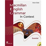 Ficha técnica e caractérísticas do produto Livro - Macmillan English Grammar In Context Essential - With Answers