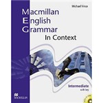Ficha técnica e caractérísticas do produto Livro - Macmillan English Grammar In Context - Intermediate - Student¿s Book With CD