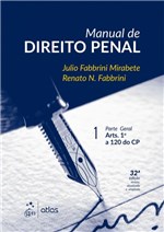 Ficha técnica e caractérísticas do produto Livro - Manual de Direito Penal - Vol.1 - Parte Geral Arts. 1º a 120 do Cp