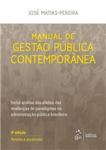 Ficha técnica e caractérísticas do produto Livro - Manual de Gestao Publica Contemporanea - 05Ed/16 - Atlas