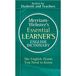 Ficha técnica e caractérísticas do produto Livro - Merriam-Webster'S Essential Learner'S English Dictionary