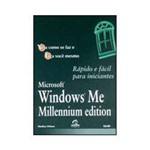 Ficha técnica e caractérísticas do produto Livro - Microsoft Windows me - Millennium Edition