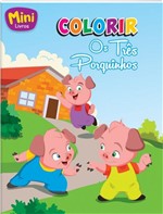 Ficha técnica e caractérísticas do produto Livro - Mini - Colorir: os Três Porquinhos