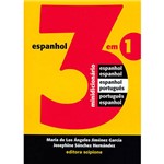 Ficha técnica e caractérísticas do produto Livro - Minidicionário 3 em 1: Espanhol - Espanhol , Espanhol - Português, Português - Espanhol