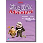 Livro - New English Adventure: Students Book With Workbook - Level 5