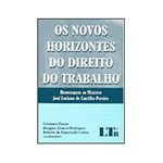 Ficha técnica e caractérísticas do produto Livro - Novos Horizontes do Direito do Trabalho, os