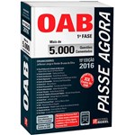 Livro - OAB 1ª Fase: Passe Agora - Mais de 5.000 Questões Comentadas