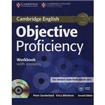 Ficha técnica e caractérísticas do produto Livro - Objective Proficiency Workbook With Answers (with Audio CD)