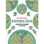 Livro para Colorir Adulto - Fantasia Celta