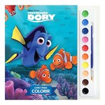 Ficha técnica e caractérísticas do produto Livro para Colorir Aquarela Procurando Dory Disney - DCL
