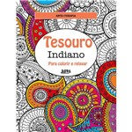 Ficha técnica e caractérísticas do produto Livro para Colorir - Tesouro Indiano: para Colorir e Relaxar