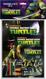 Ficha técnica e caractérísticas do produto Livro - Pintando o Sete Com...Ninja Turtles