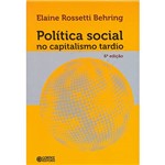Ficha técnica e caractérísticas do produto Livro - Política Social no Capitalismo Tardio
