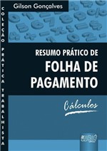 Ficha técnica e caractérísticas do produto Livro - Resumo Prático de Folha de Pagamento