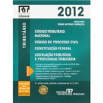 Ficha técnica e caractérísticas do produto Livro - RT- Mini Códigos - Tributário 2012