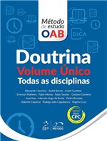 Ficha técnica e caractérísticas do produto Livro - Série Método de Estudo Oab - Doutrina - Volume Único - Todas as Disciplinas