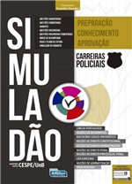 Ficha técnica e caractérísticas do produto Livro Simuladão Carreiras Policiais