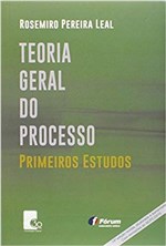 Ficha técnica e caractérísticas do produto Livro - Teoria Geral do Processo - Primeiros Estudos