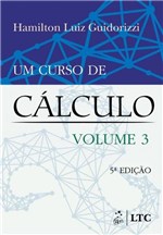 Ficha técnica e caractérísticas do produto Livro - um Curso de Cálculo - Vol. 3